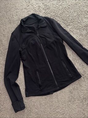 Lululemon define full length Black Zip-Front Active Jacket